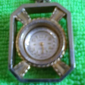 Keyes unisex 24" inches Gold plated and Chrome watch